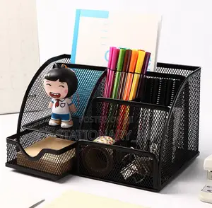 Desktop Memo Pen Holder
