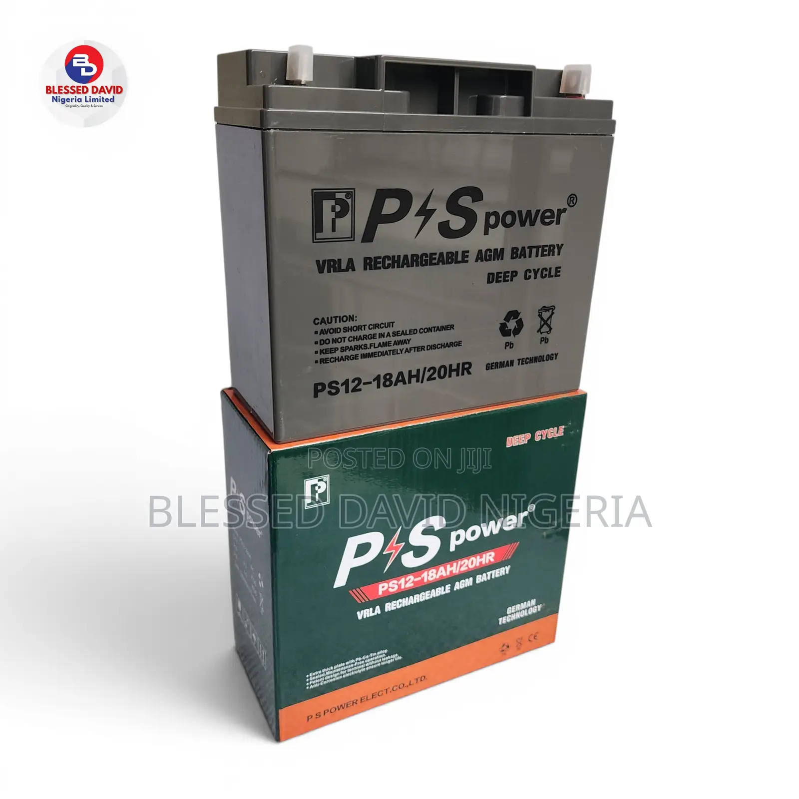 Ps Power 12v 18ah Replacement Battery