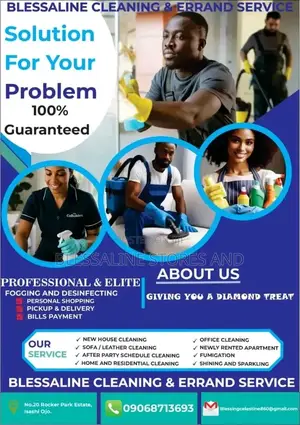Deep Cleaning, Standard Cleaning And Errands Services