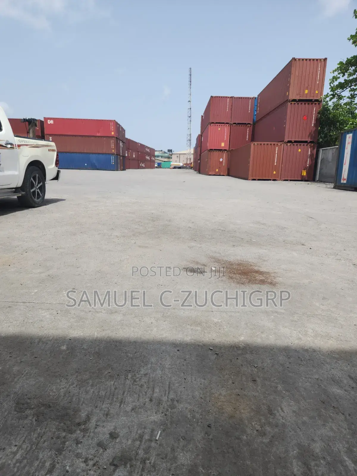 Empty Shipping Container