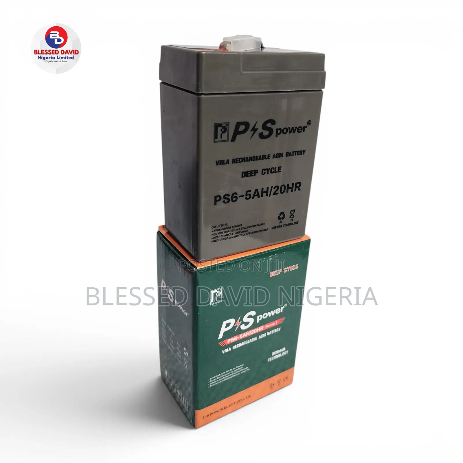 Ps Power 6v 5ah Replacement Battery