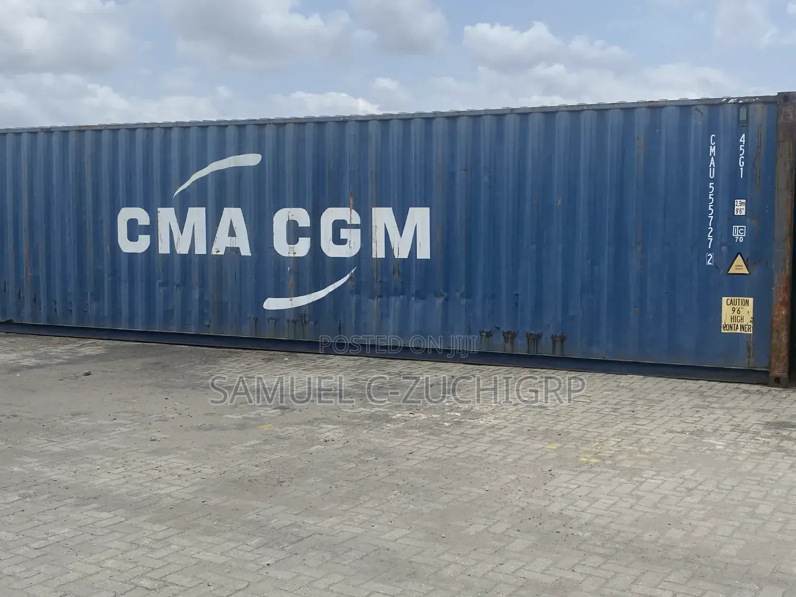 Empty Shipping Container