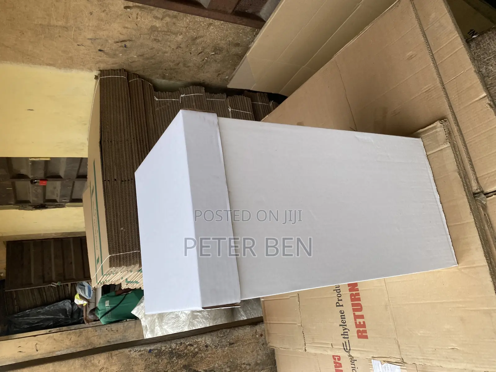Intact Corrugated Cartons