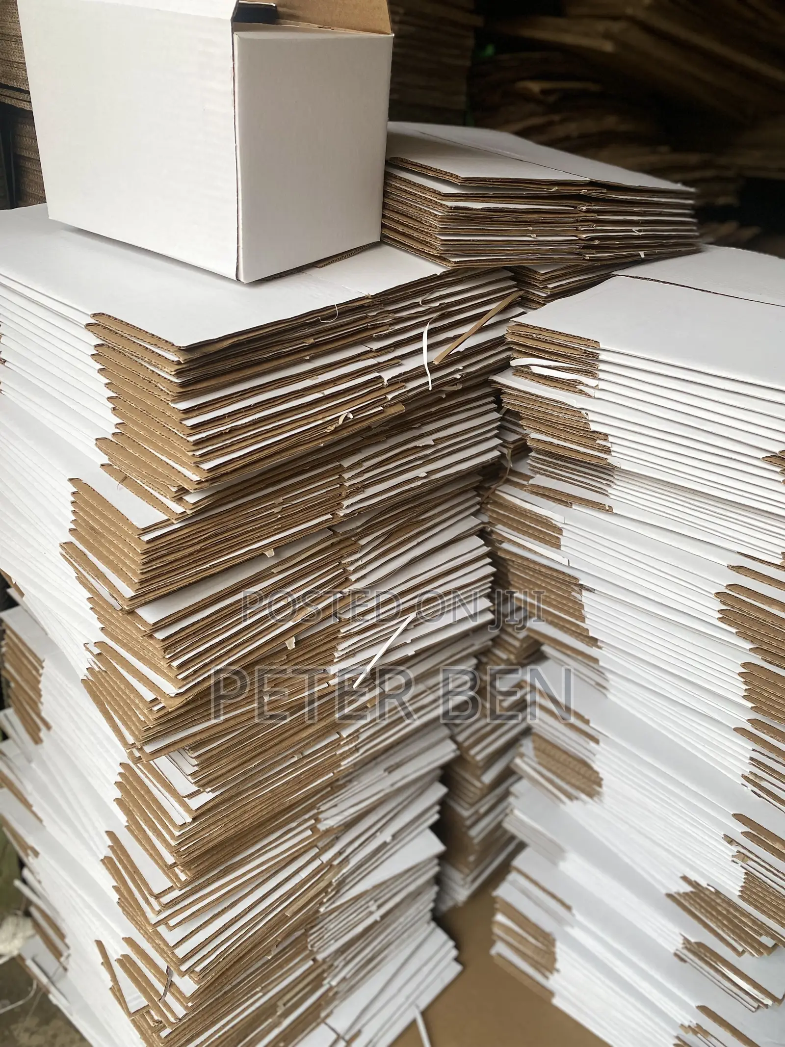 Intact Corrugated Cartons
