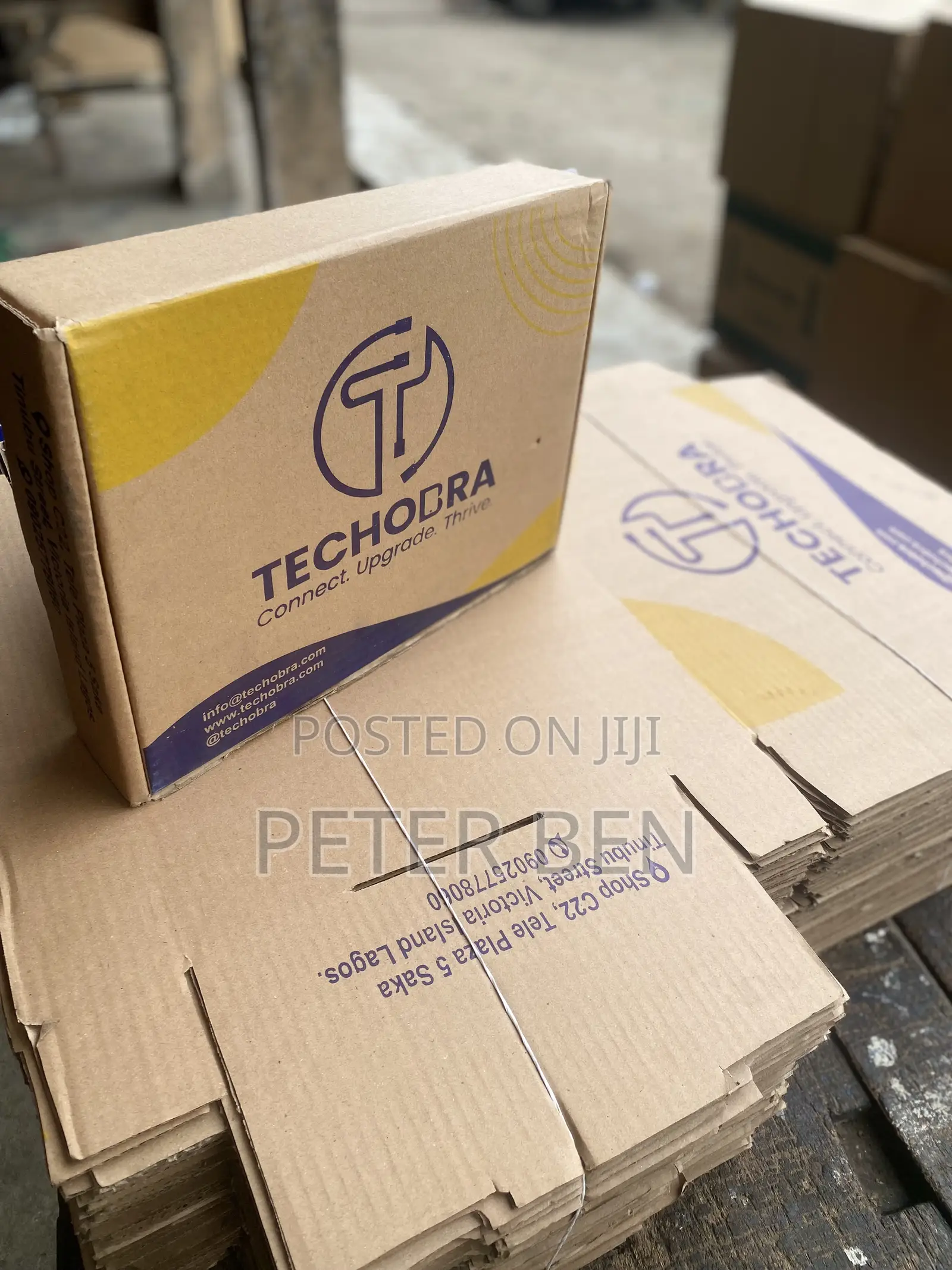 Intact Corrugated Cartons