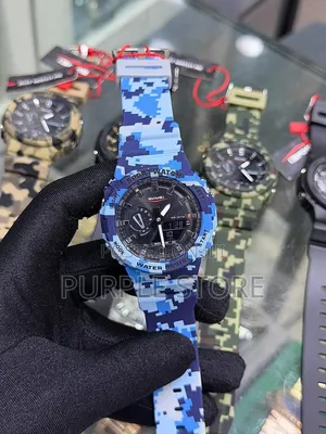 Skmei Camo Gshock Design Dual Time Display Watch