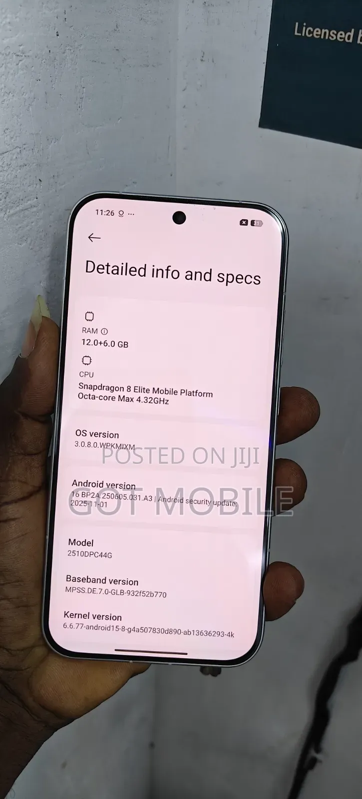 Xiaomi Poco F7 Pro 512 GB Black