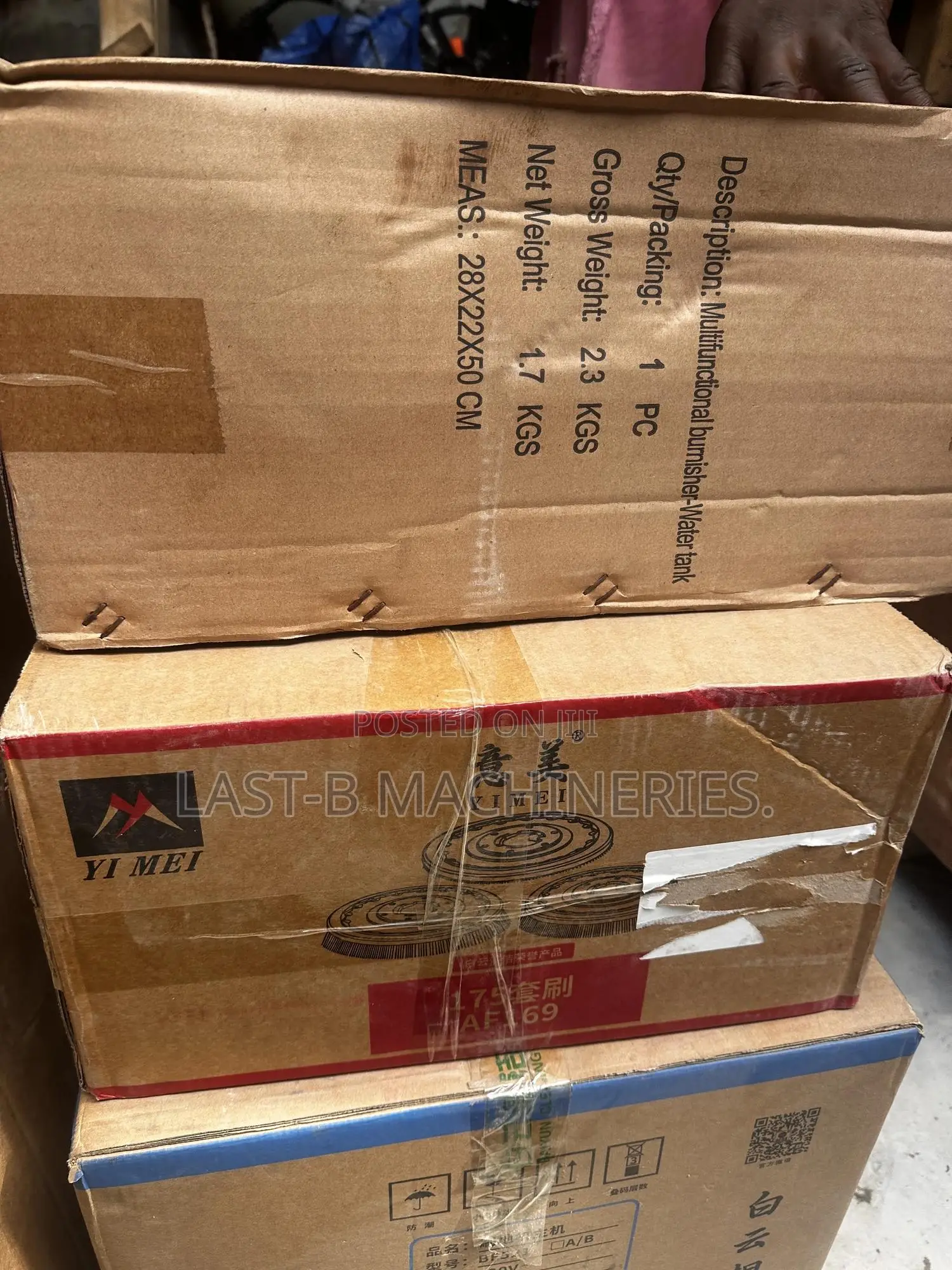 Electric Floor Scrubbing Machine
