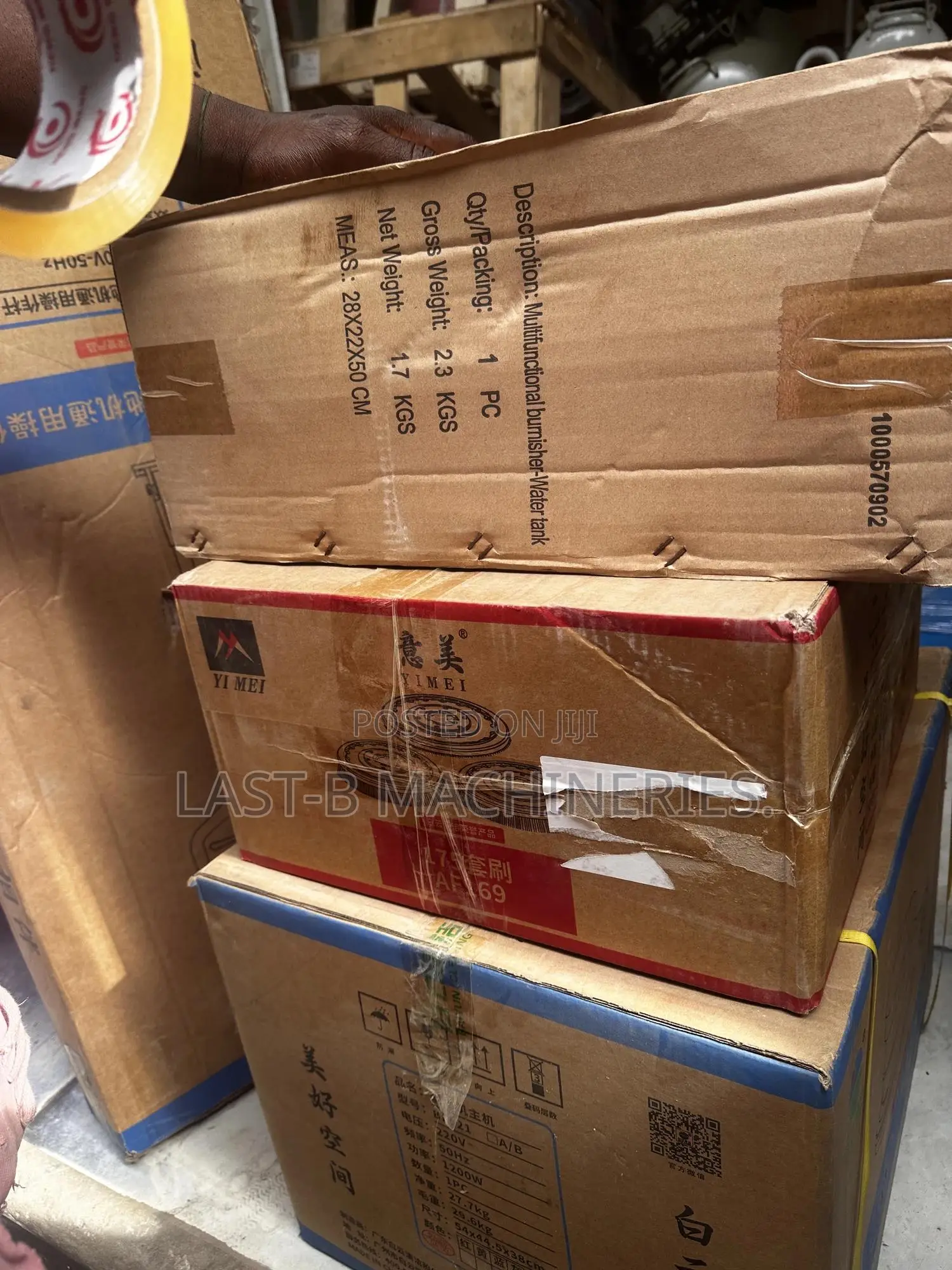 Electric Floor Scrubbing Machine