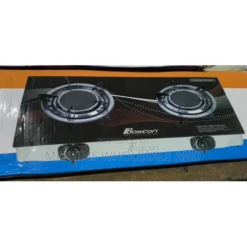 Boscon Tempered Glass Tabletop Gas Cooker.