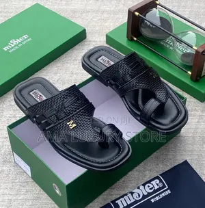 Mister Genuine Leather Luxury Men's Pam Slippers