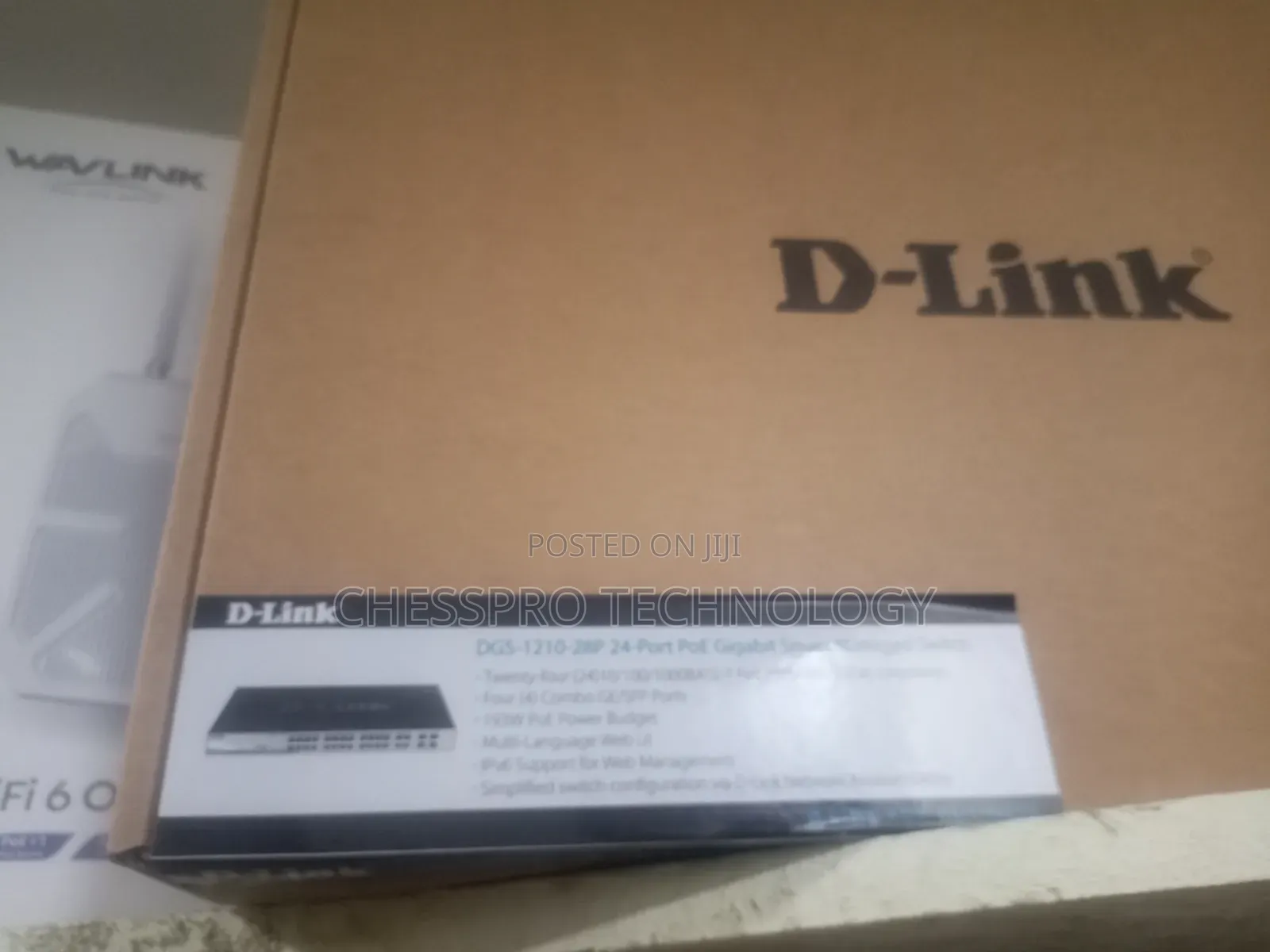 D Link 28-Port Gigabit Poe Switch