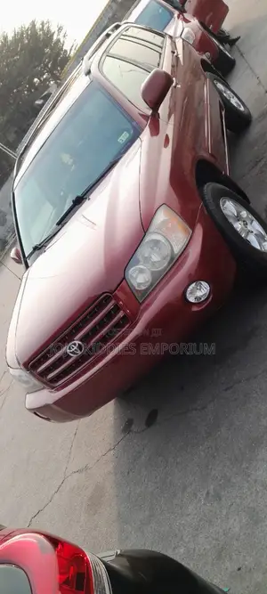 Toyota Highlander 2002 Maroon