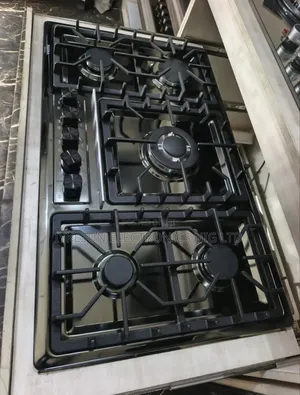 Original Phiima Built-in Black Stainless Steel 5 Burners Gas Cooker