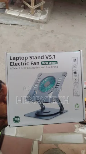Laptop Stand V5.1 Electric Fan