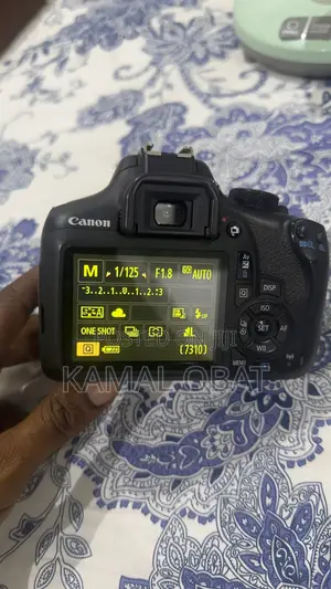 Canon Eos 1300d With 18-55mm, Lens Fairly Used 75-300mm Lens