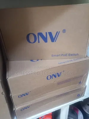 Onv 24 Port Poe 10/100 Switch