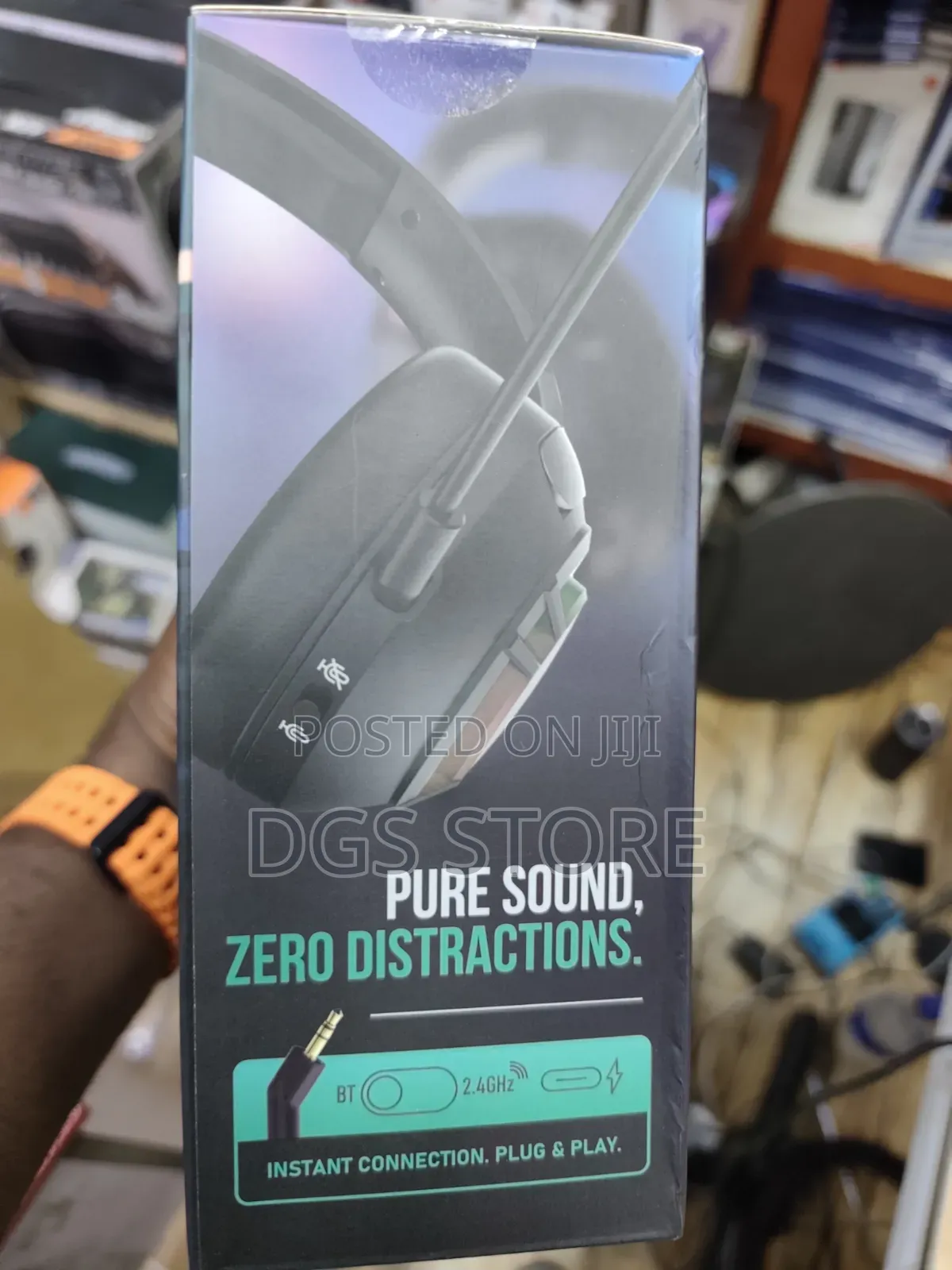 Green Lion Shadow Anc Gaming Wireless Wired Headphone