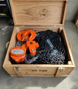 Toyo Chain Block/Hoist (20ton X 6mtrs)
