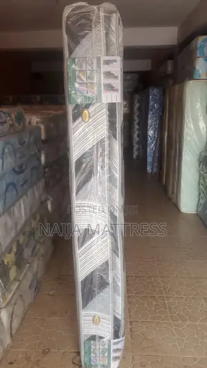 Premium 6 by 6 by 10 Semi Orthopaedic Mattress With Topper