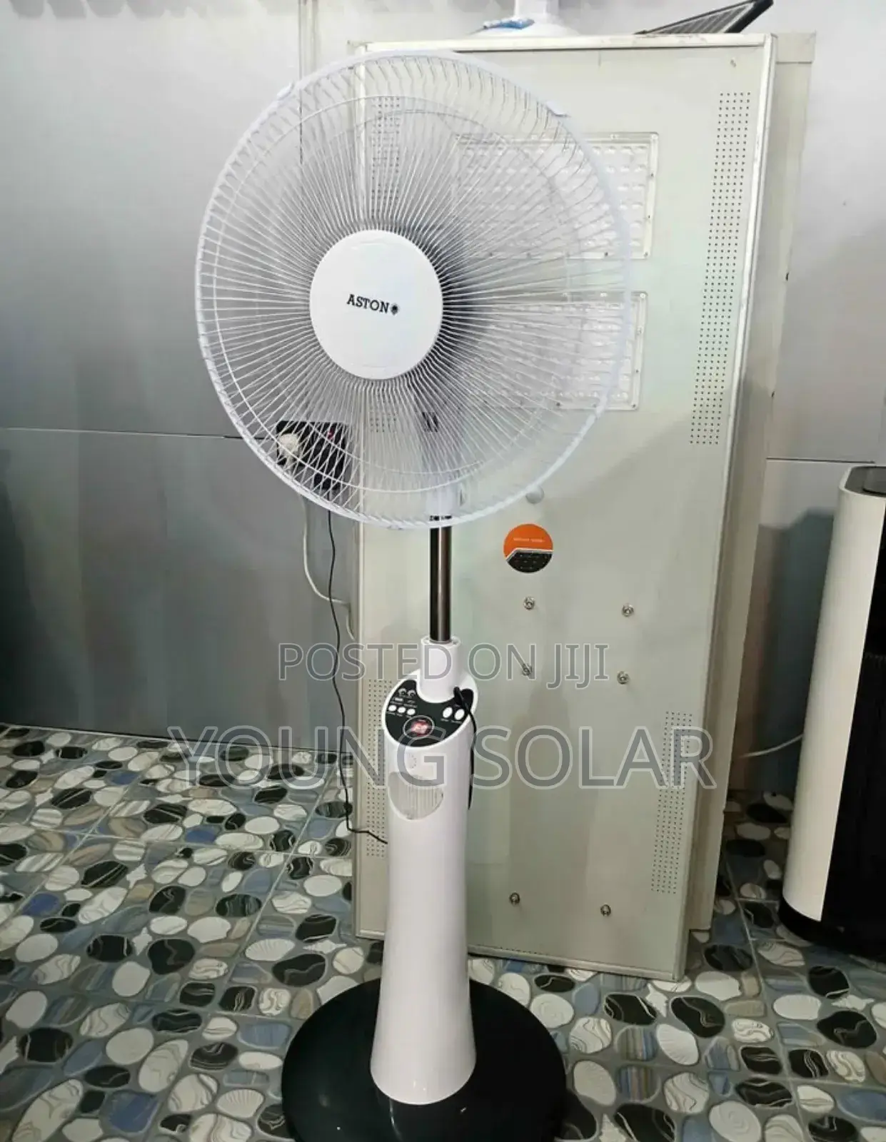 Solar Standing Fan