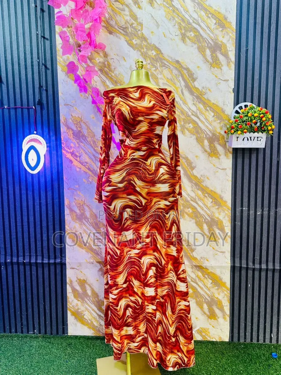 Mesh Bodycon Gowns
