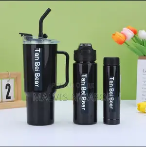 Cute Aesthetic Water Bottle | Leak-Proof Portable Flask for School G