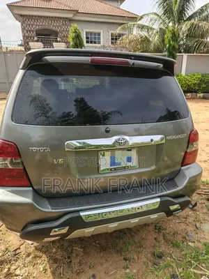 Toyota Highlander 2004 Gray