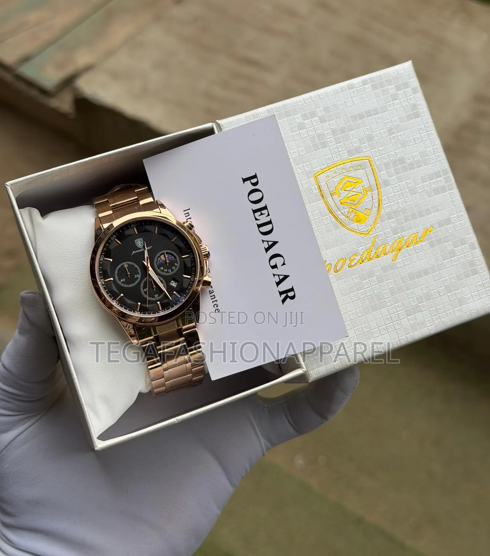 Quality Poedagar Chronographic Wristwatch