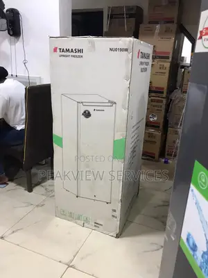 Tamashi 190l Vertical Freezer Nu0190w Minimal Style