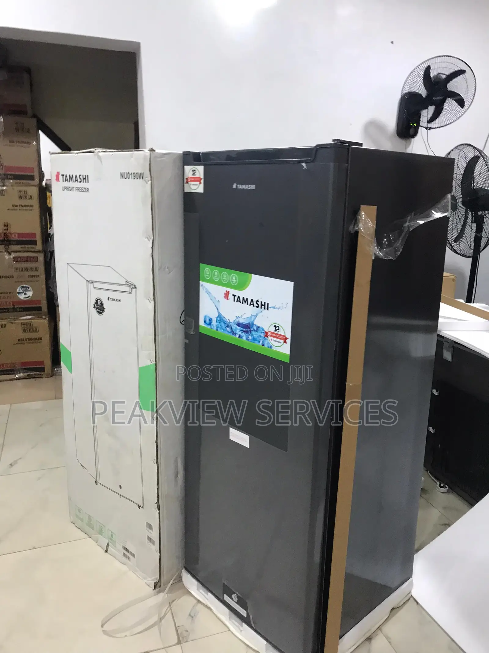 Tamashi Nu0190w 190l Freezer Standing Type