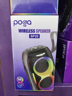 Poga Wirlesss Speaker With RGB