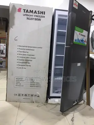 Tamashi 190l Freezer Nu0190w Upright Cabinet Style