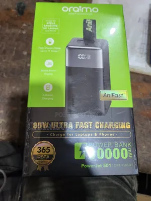 Oraimo 50000mah 85w Powerjet 501 Laptop Charging Power Bank
