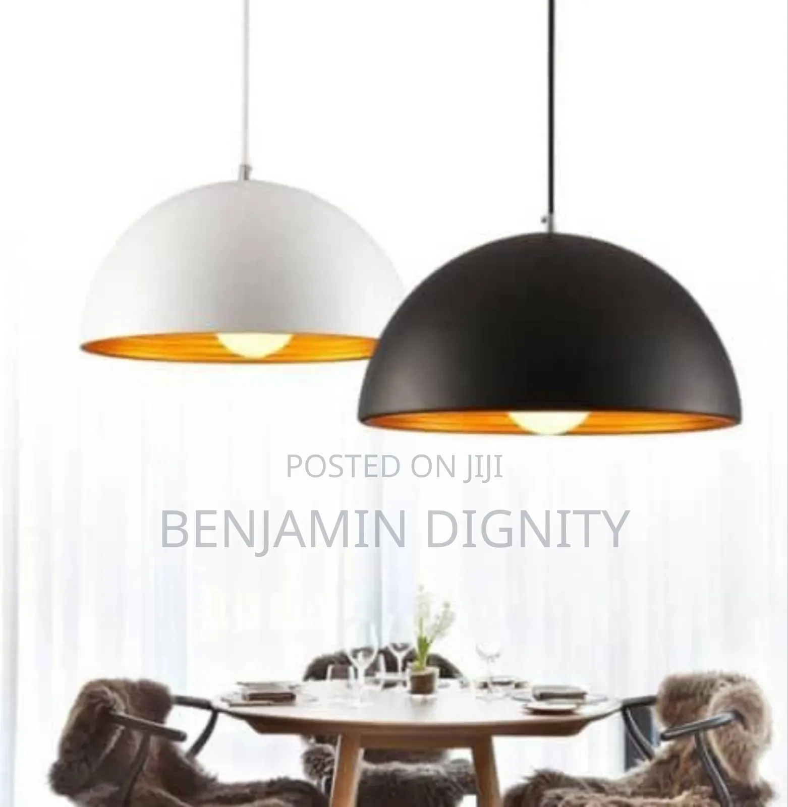 Dropped Pendant Light