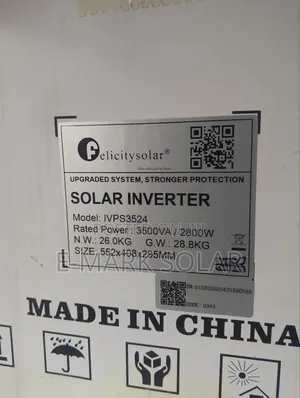 Felicity 3.5kva 24v Non Hybrid Solar Inverter Much Available Now