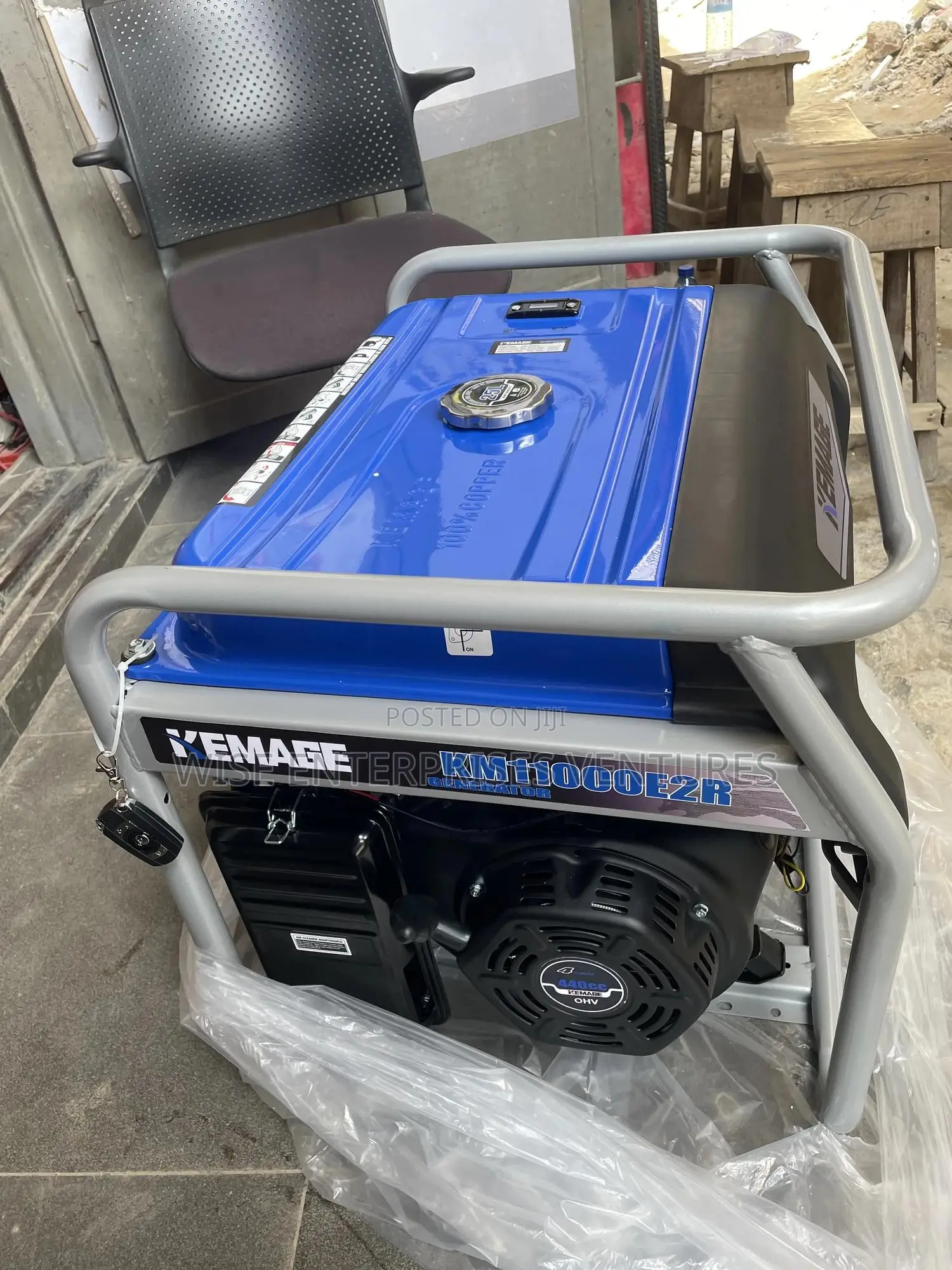 Kemage 1000e2r 9kva Remote Control 100% Copper Coil