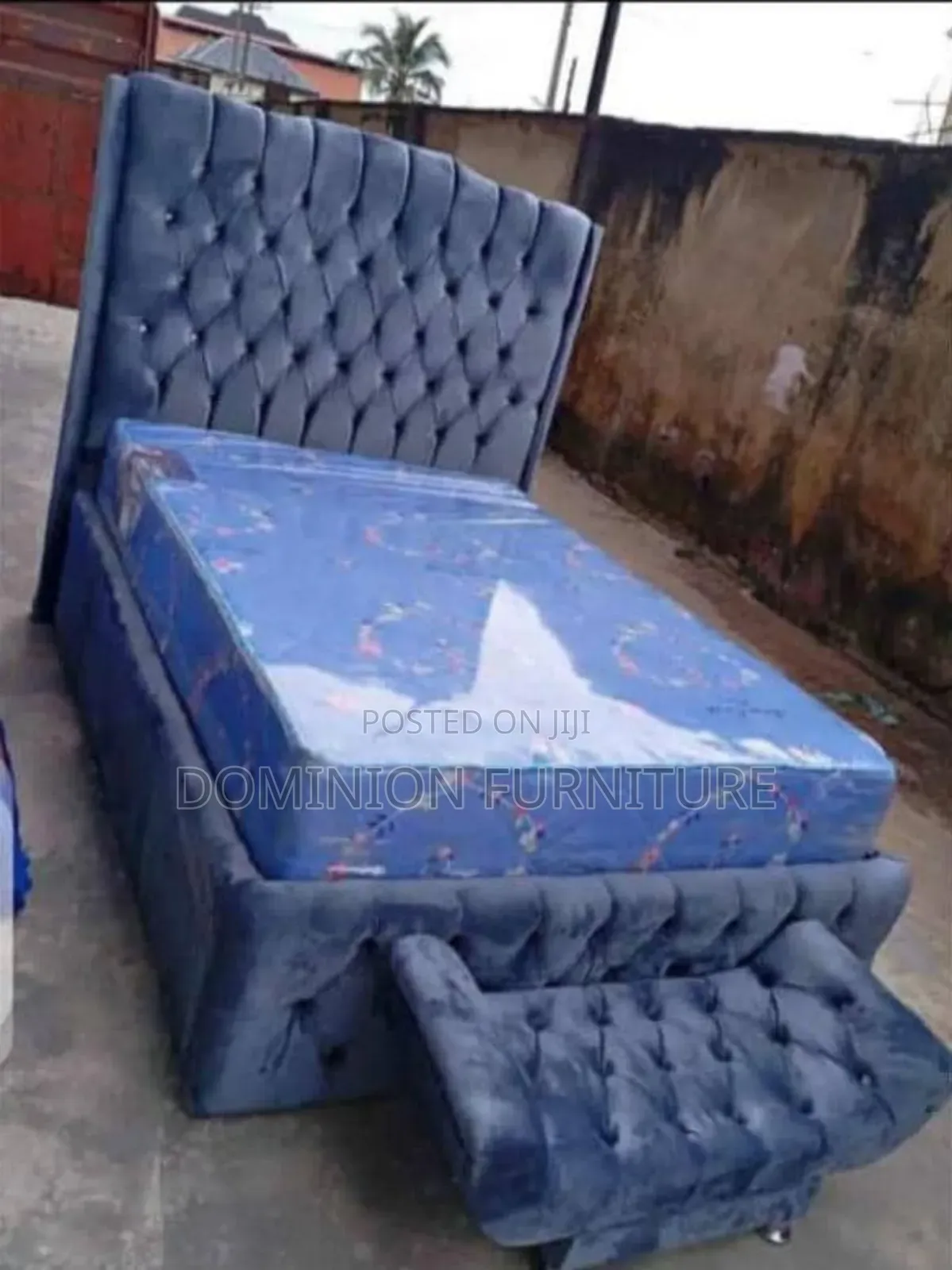 Full Fine Upholstery Padded Bedframe 4andhalf