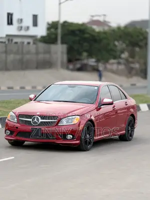 Mercedes-Benz C350 2008 Red