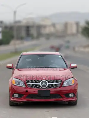 Mercedes-Benz C350 2008 Red