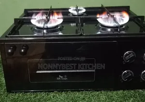 Rinnai Three Burners Table Gas Cooker With Mini Oven and Grill