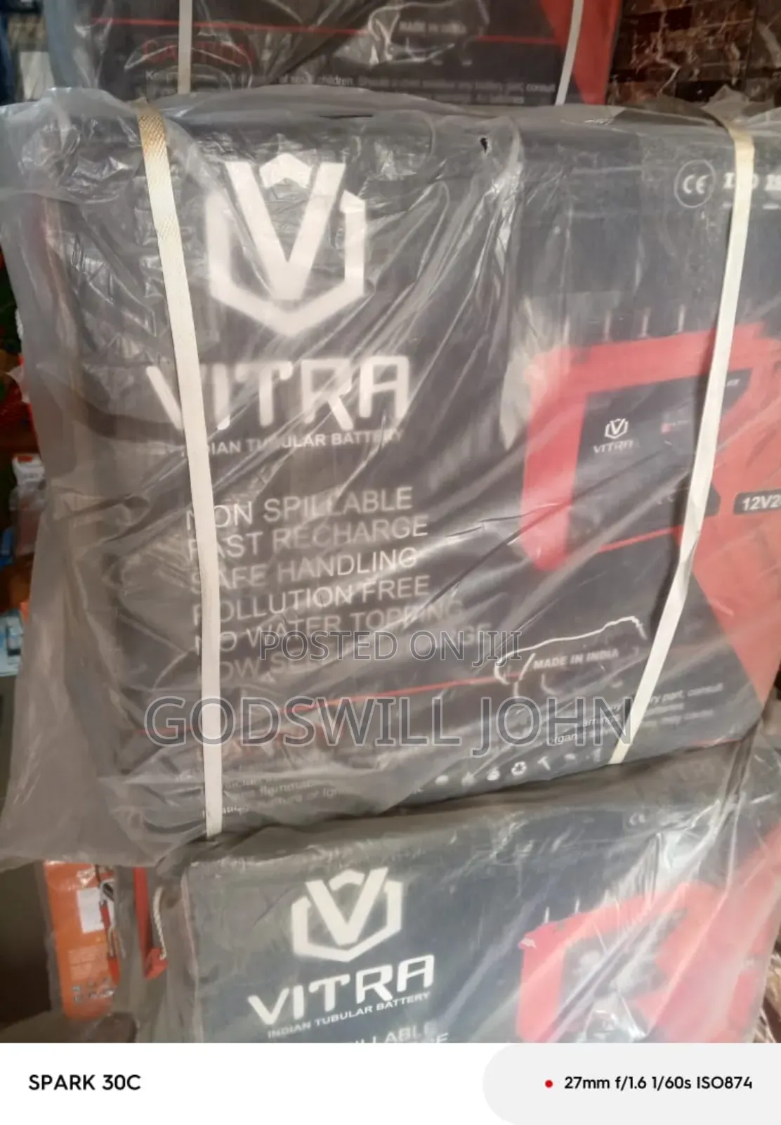 Vitra Tall Tubular Battery 