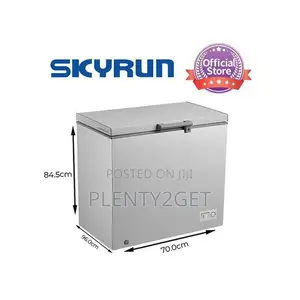 Skyrun 260-Litres Chest Freezer Bd-260a Grey