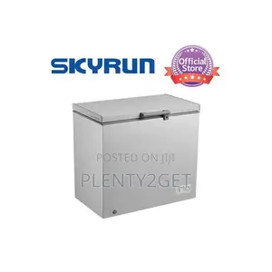 Skyrun 260-Litres Chest Freezer Bd-260a Grey