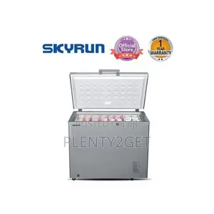 Skyrun 260-Litres Chest Freezer Bd-260a Grey