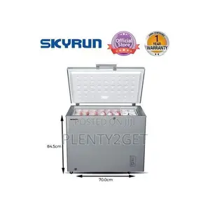 Skyrun 260-Litres Chest Freezer Bd-260a Grey