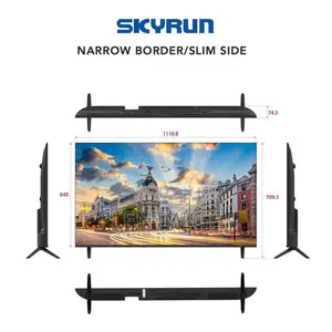 Skyrun 50" Inch Smart Uhd Tv+Vidaa Os+Netflix+Youtube +Dolby(Led-50