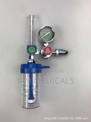 Oxygen Regulator With Flowmeter