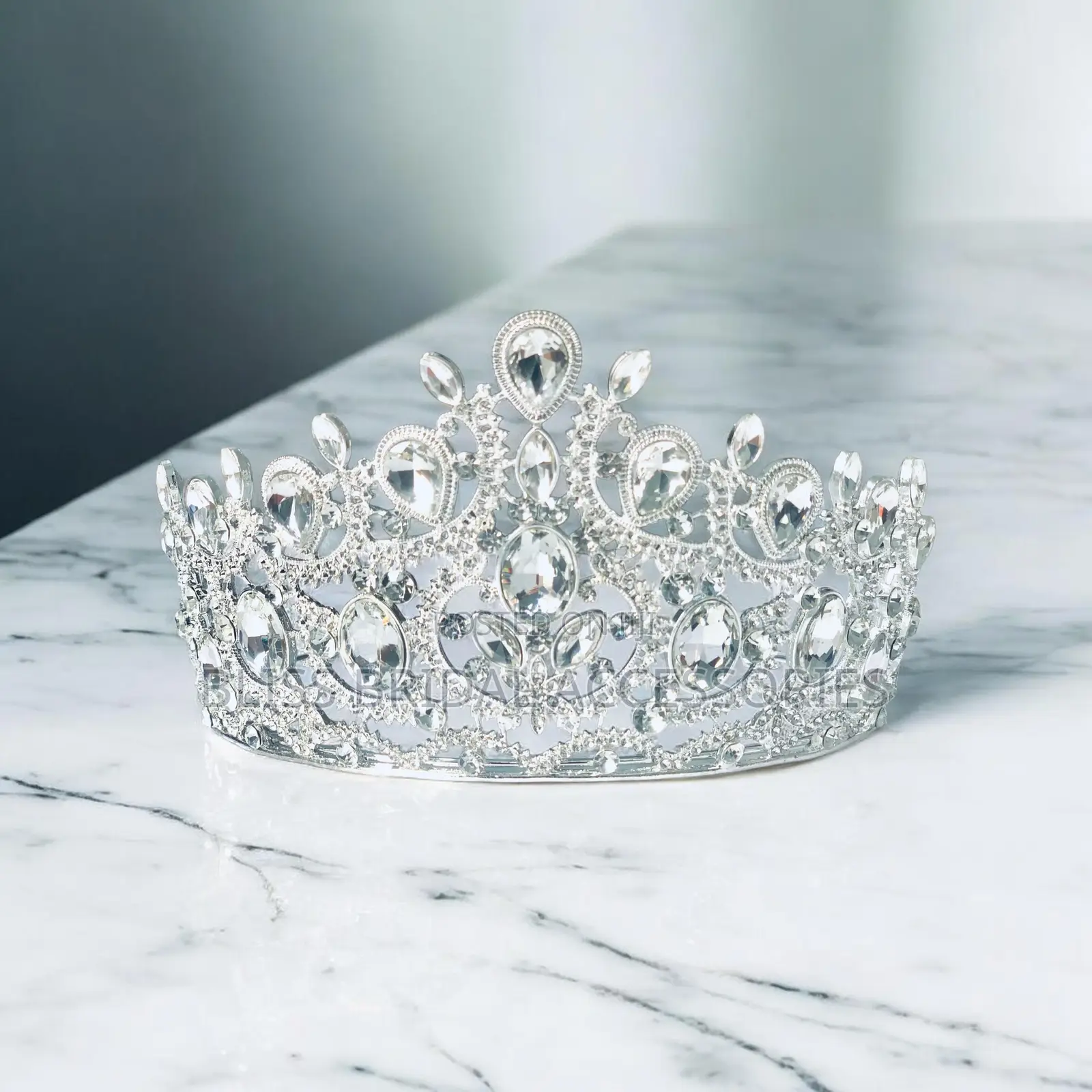 Silver Bridal Tiara