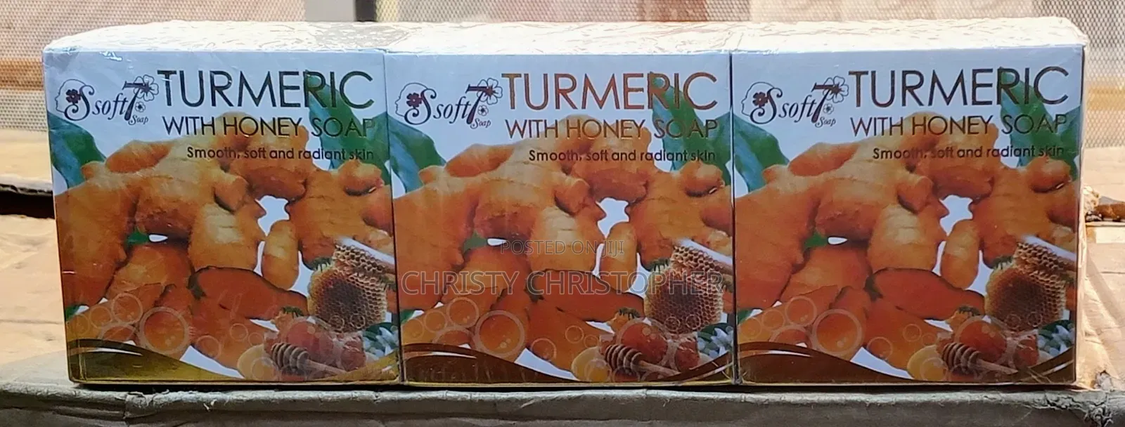 Soft7 Tumeric With Honey Soap